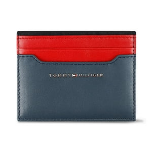 Cartera Tommy Hilfiger Rfid Compacta Reversible Para Hombre