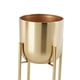 thumbnail image 5 of Juego de 2 Macetas CosmoLiving de Cosmopolitan en Metal Dorado, 5 of 9