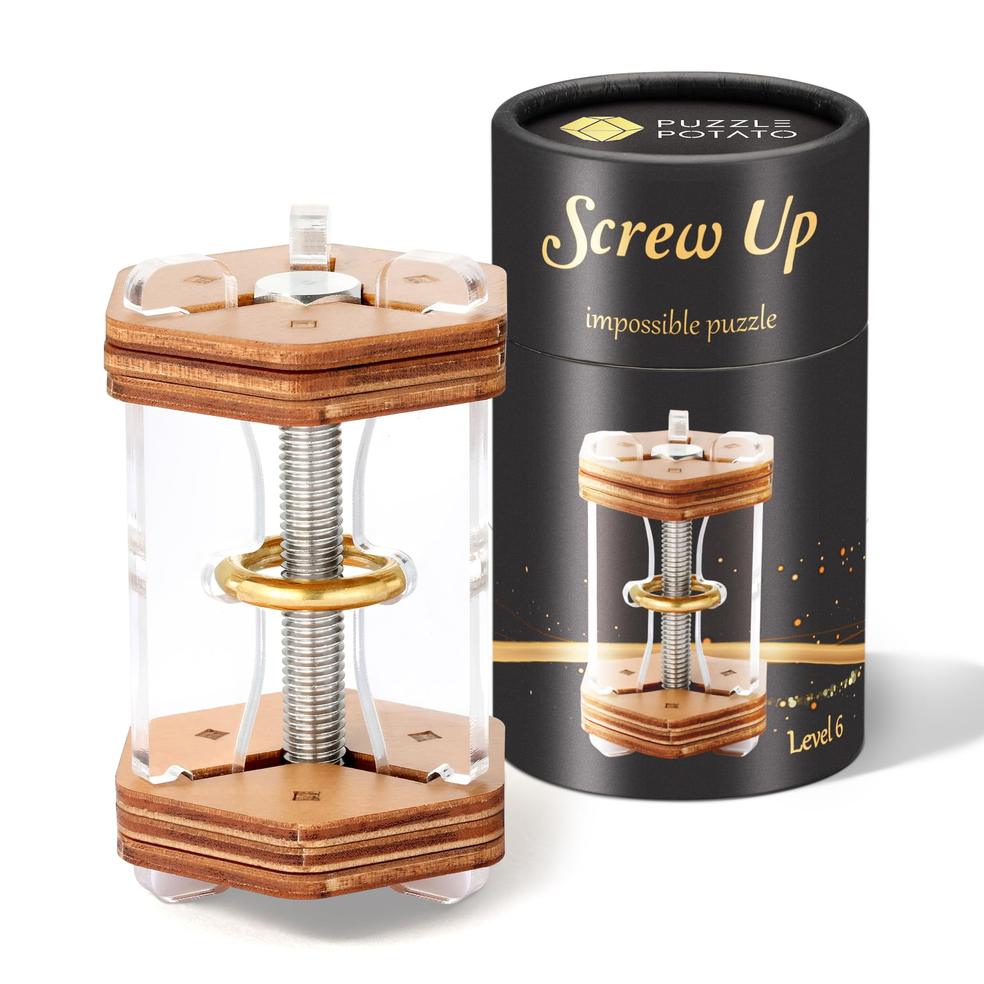 Juego De Rompecabezas Puzzle Potato Impossible Puzzle Screw Up