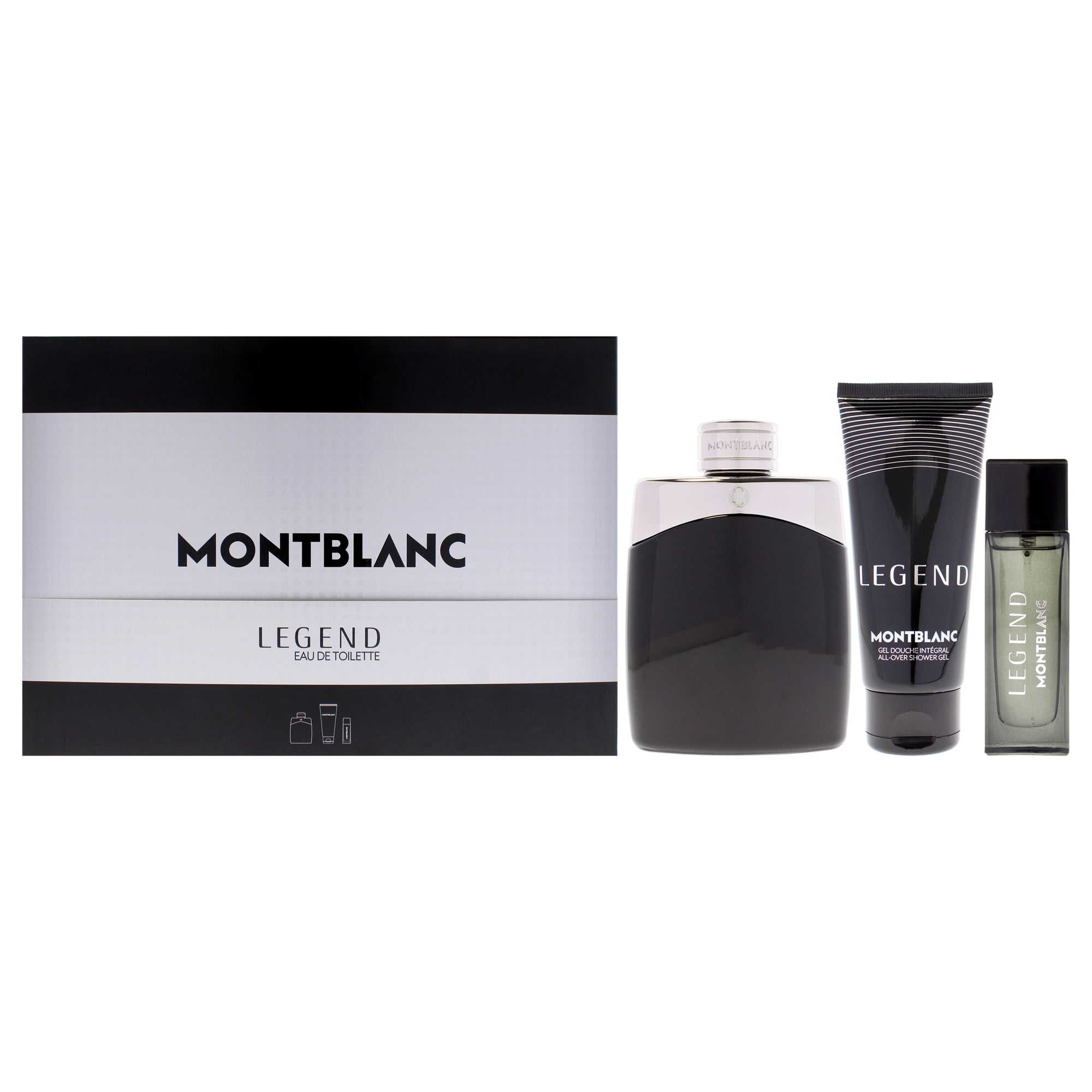 Montblanc - Set De Regalo Perfume Mont Blanc Legend Edt 100ml + Perfume Mont Blanc Legend Edt 14ml + Gel De Ducha Mont Blanc Legend 100ml