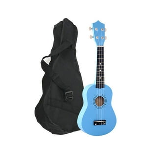 Mobii - Ukelele 21"". Incluye Funda. Color Celeste Celeste