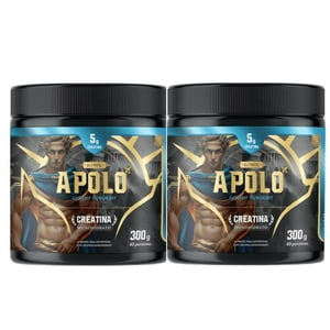 Palikos Fitness - 2 Creatinas Micronizada-Monohidrata Apolo (120 Servicios En Total)
