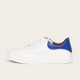 thumbnail image 3 of Zapatilla Alexander de Cuero Natural Nevado OLKI - Blanca/Azul azul cielo 41, 3 of 9