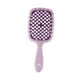 thumbnail image 1 of Cepillo Para Desenredar El Cabello Accesorio Suave Y Flexible Cepillo Para El Cabello Con Ventilación Curvada Duradera Púrpura, 1 of 5
