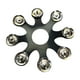 thumbnail image 5 of Hi Hat Pandereta Alto Rendimiento Tambor Hi Hat Campanas Para Crashes Stacks Rides Negro, 5 of 5
