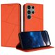 thumbnail image 1 of Funda Cartera Magnética para Samsung Galaxy S23 Ultra Protección Antichoque con Ranuras Naranja, 1 of 6