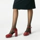 thumbnail image 3 of Zapato Mary Jane Tacones Elegante Charol Mujer Weide YL85, 3 of 8