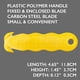 thumbnail image 4 of Cuchillas de acero al carbono Klever Kutter de seguridad, paquete de 100 unidades, 4 of 9