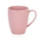 thumbnail image 1 of Vaso de paja de trigo de 500 ml, de plástico, para té, café y agua, con asa, ideal para el baño (rosa), 1 of 5