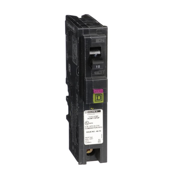 Disyuntor Schneider Electric Homeline 15A CAFCI/GFCI