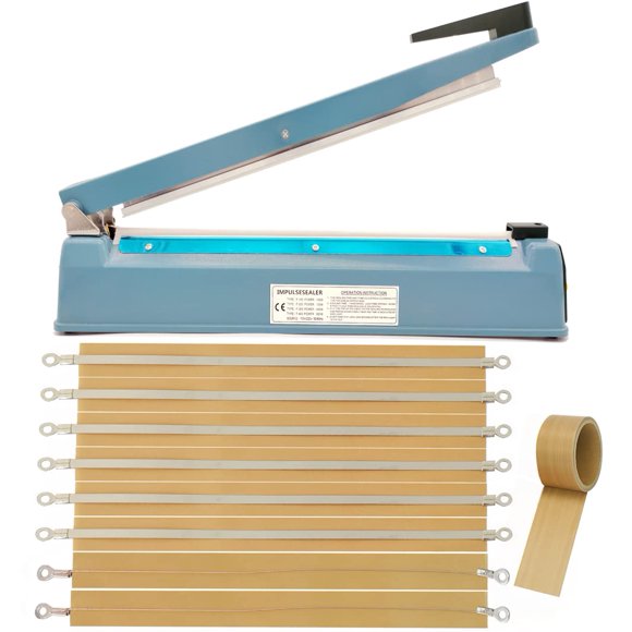 Sellador térmico Sangrui, 30 cm, 5 mm, Mylar, sellador de bolsas, 110 V