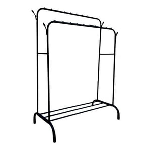 Genérico - Perchero Metalico Doble Closet Exhibicion Organizador Hogar