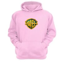 Genérico - Polerón Canguro Warner Bross Rosa Talla M Unisex