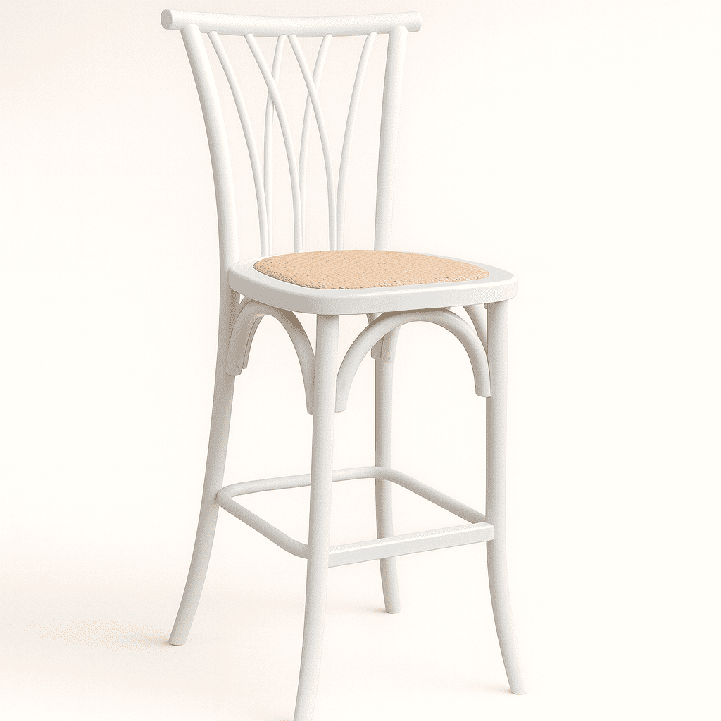 Oh! Mi Hogar ® - Taburete Crosswood 66cm De Madera