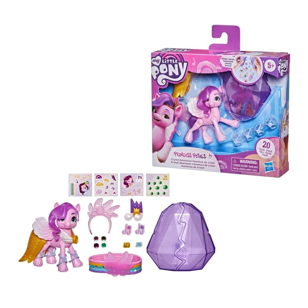 Juguete My Little Pony Hasbro Princesa Petals Aventura De Cristal