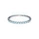 thumbnail image 1 of Pulsera de tenis Swarovski Matrix con cristal azul aguamarina claro, 1 of 4