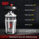 thumbnail image 2 of Kit de Vasos Desechables para Pintura KEHE REFINISH 350 ml con 50 Forros, 2 of 9