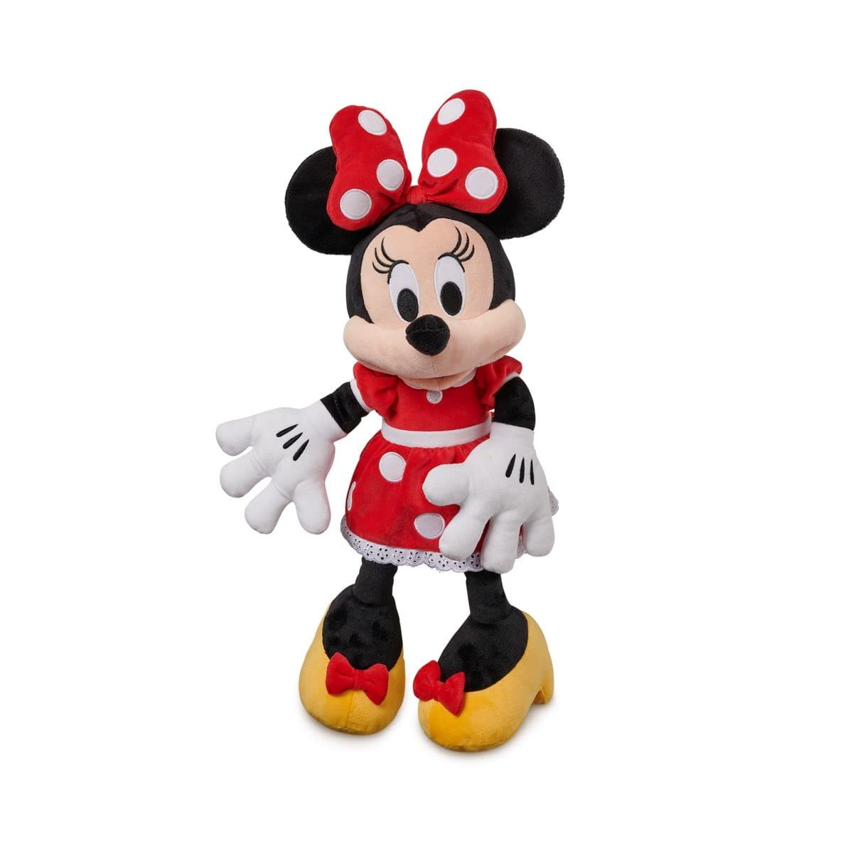 Vestido Rojo De Minnie Mouse De Peluche De Disney Store Para Niños