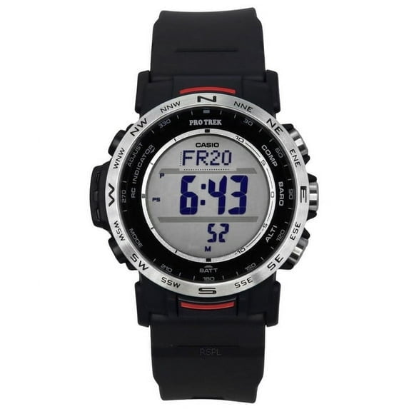 Reloj Casio Pro Trek Climper Line Digital Bio Based Resina Correa Resistente Solar Prw-35-1a Reloj De 100 M Para Hombre