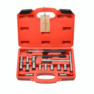 Genérico - Set Escariador Asiento Inyectores Diesel Universal 17 Piezas