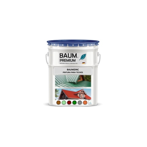 Baum - Pintura Para Techo Brizzinc “Blanco” (Galón 4 L) /Brizz