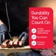 thumbnail image 3 of Guantes desechables Inspire Black Nitrile Vinyl Blend XL, 3 of 4