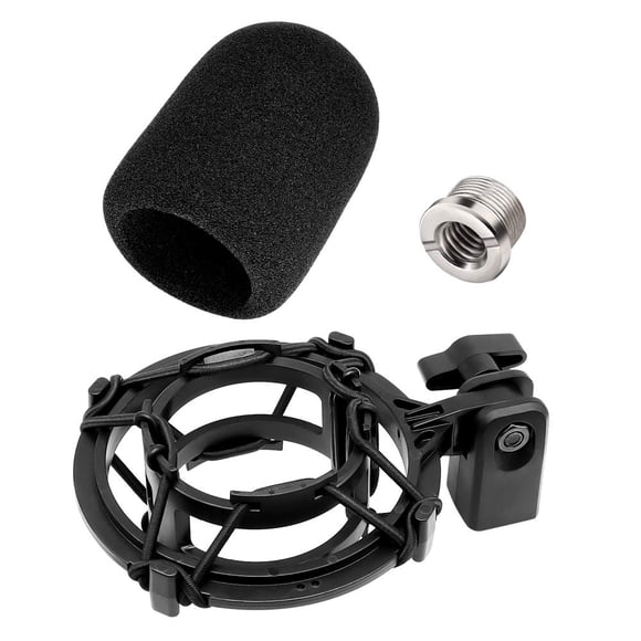 Soporte amortiguador con filtro antipop para micrófono Audio-Technica AT2020