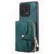 thumbnail image 3 of Funda Tipo Cartera con Correa Cruzada para Xaiomi 13 Protección Contra Golpes Verde, 3 of 6