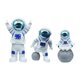 thumbnail image 4 of 3 Uds Estatuas De Astronauta Adornos De Astronauta Para Decoración De Tartas Manualidades Azul, 4 of 5