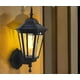 thumbnail image 5 of Farol solar pared retro luz cálida para exterior color negro, 5 of 6