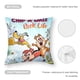 thumbnail image 5 of Funda de Almohada Desmarcar Chip y Dale Vida en el Parque 61x61cm, 5 of 6