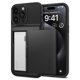 thumbnail image 1 of Funda para Celular Spigen Slim Armor CS para iPhone 15 Pro Negra, 1 of 7