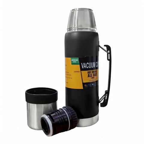 Genérico - Termo Acero Inoxidable Capacidad 1000Ml Agua Fria Y Caliente