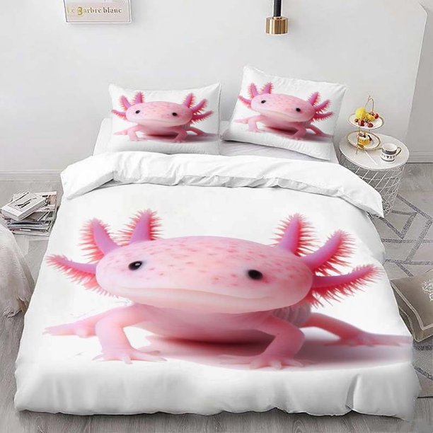 Hexagonal Dinosaur Print Duvet Cover Set Themed Bedding Three-Piece Set Soft and Comfortable for All Seasons