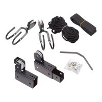 Magideal - Sistema De Polea De Elevación De Bicicletas, Organización De Almacenamiento De Tejado De Cochera, Polipasto De Kayak Para Escalera De Barco