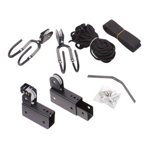 Magideal - Sistema De Polea De Elevación De Bicicletas, Organización De Almacenamiento De Tejado De Cochera, Polipasto De Kayak Para Escalera De Barco