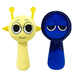 Genérico - Juegos De Terror De Peluche Sprunki Para Adultos Y Niños Azul+Amarillo
