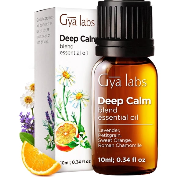 Aceite Esencial Gya Labs Deep Calm 10ml Relajante