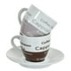 thumbnail image 2 of Juego de Tazas Decorativo Café Cappuccino 8 Piezas, 2 of 4