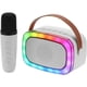 thumbnail image 1 of Altavoz Bluetooth para karaoke IQ Sound IQ-908K con micrófono y luces RGB, 1 of 7