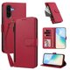 thumbnail image 2 of Funda con Billetera para [Samsung Galaxy A57] con Bolsillo Zipper y Tarjetero Rojo, 2 of 6