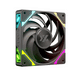 thumbnail image 4 of Kit de 3 Ventiladores XYZ VORTEX PRO A-RGB, Conexión en Cadena, Regular Airflow, 120mm, Negro, 4 of 6