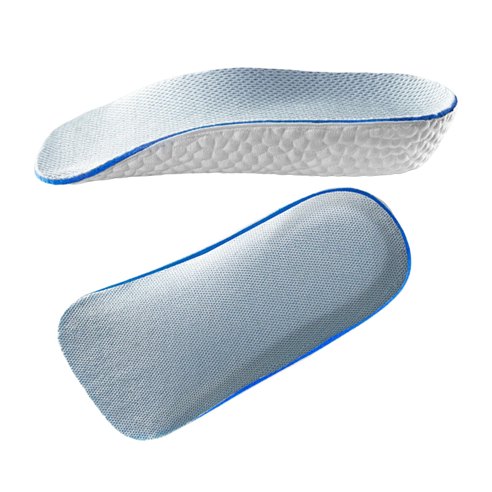Ioensy - 2 Piezas Invisible Heel Lift Inserts Absorción De Impactos Para Estar De Pie Durante Mucho Tiempo 2,5 Cm