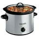 thumbnail image 1 of Olla De Cocción Lenta Manual Crock Pot 3 Cuartos Acero Inoxidable Negro, 1 of 2