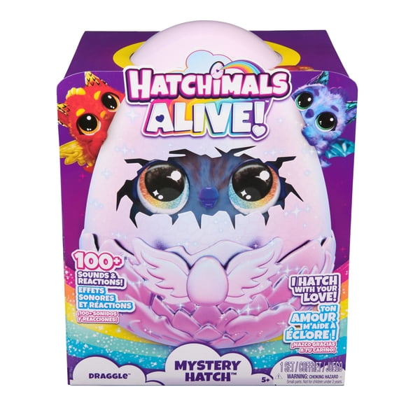 Hatchimals Alive Huevo interactivo Draggle