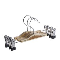 Genérico - Set 8 Perchas Antideslizantes Clips Ajustables Faldas Lau