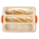 thumbnail image 1 of Molde de silicona antiadherente para baguette, molde para hornear pan francés, molde para hornear pan de 3 ondas, molde para tostar pan, molde para panecillos, molde para sándwich, molde para baguette, 1 of 7