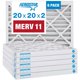 thumbnail image 1 of Filtro de aire Aerostar MERV 11 20x20x2 6 unidades para sistema HVAC, 1 of 5