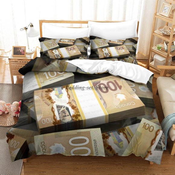 Canadian dollar Bedding Set Bed Set Aldult Kid Bedroom Duvetcover Sets Bed Sheet Set