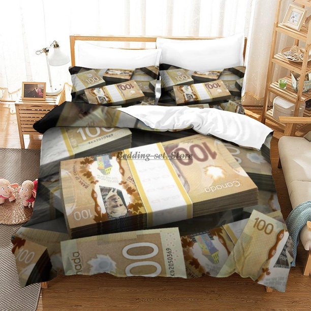 Canadian dollar Bedding Set Bed Set Aldult Kid Bedroom Duvetcover Sets Bed Sheet Set
